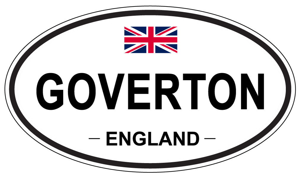 GOVERTON, England - Oval Magnet