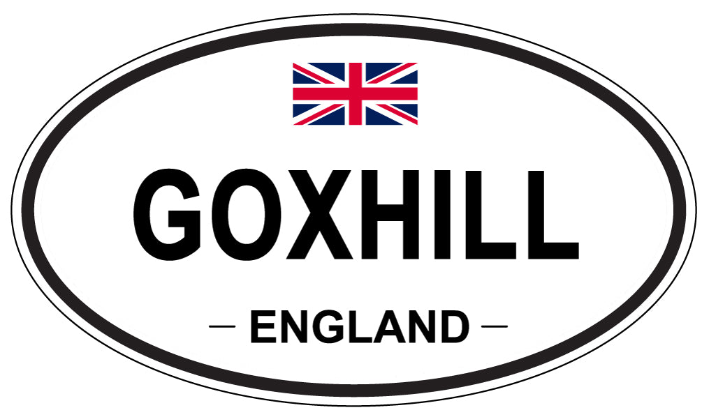 GOXHILL, England - Oval Magnet