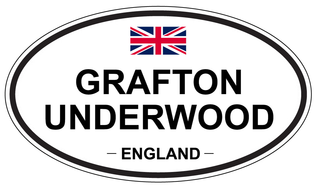 GRAFTON UNDERWOOD, England - Oval Magnet