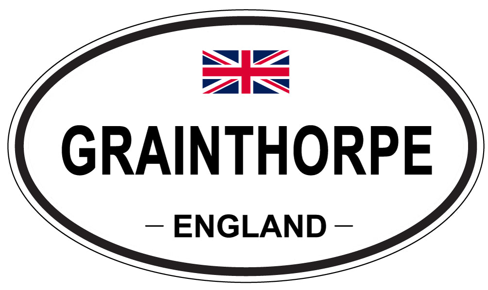 GRAINTHORPE, England - Oval Magnet