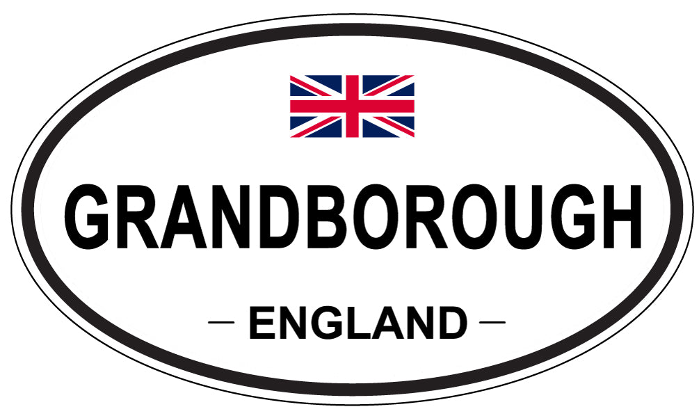 GRANDBOROUGH, England - Oval Magnet