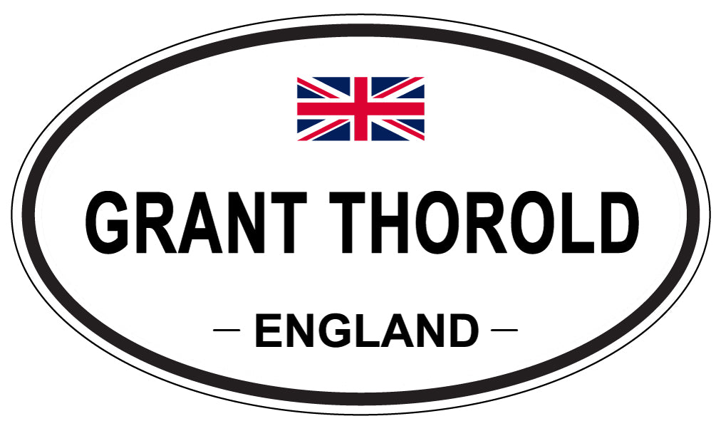 GRANT THOROLD, England - Oval Magnet