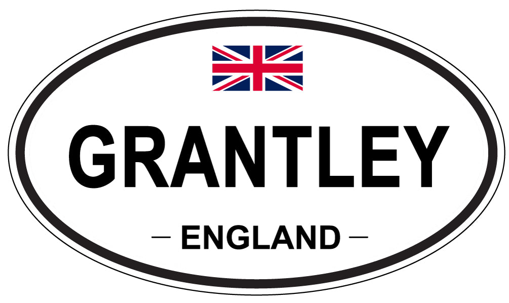 GRANTLEY, England - Oval Magnet