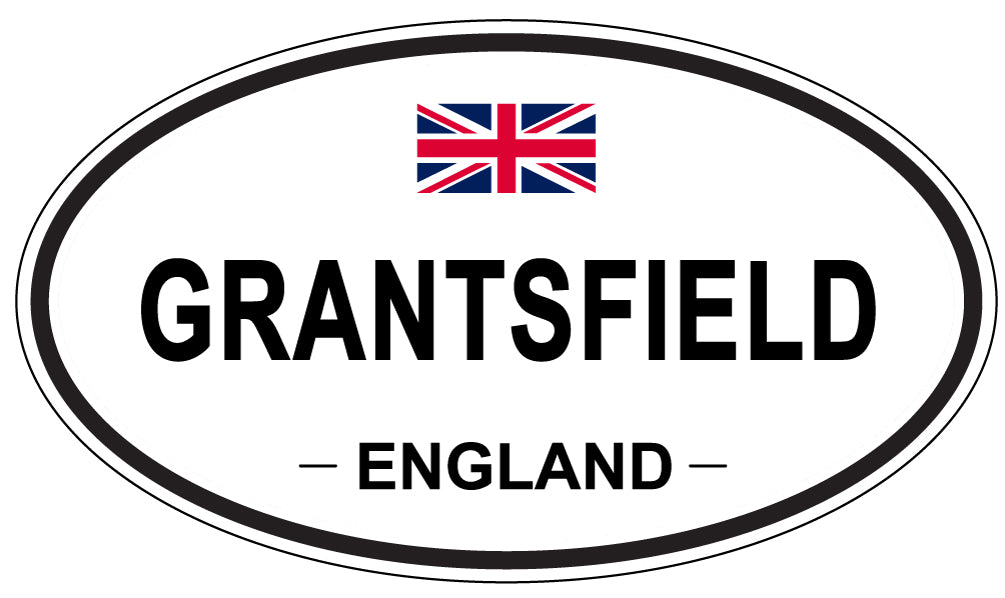 GRANTSFIELD, England - Oval Magnet