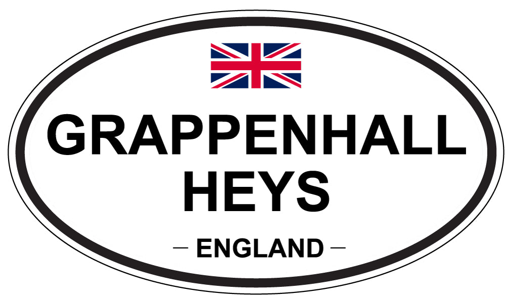 GRAPPENHALL HEYS, England - Oval Magnet