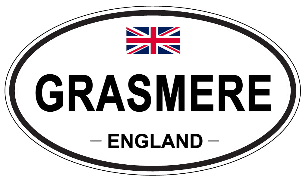 GRASMERE, England - Oval Magnet