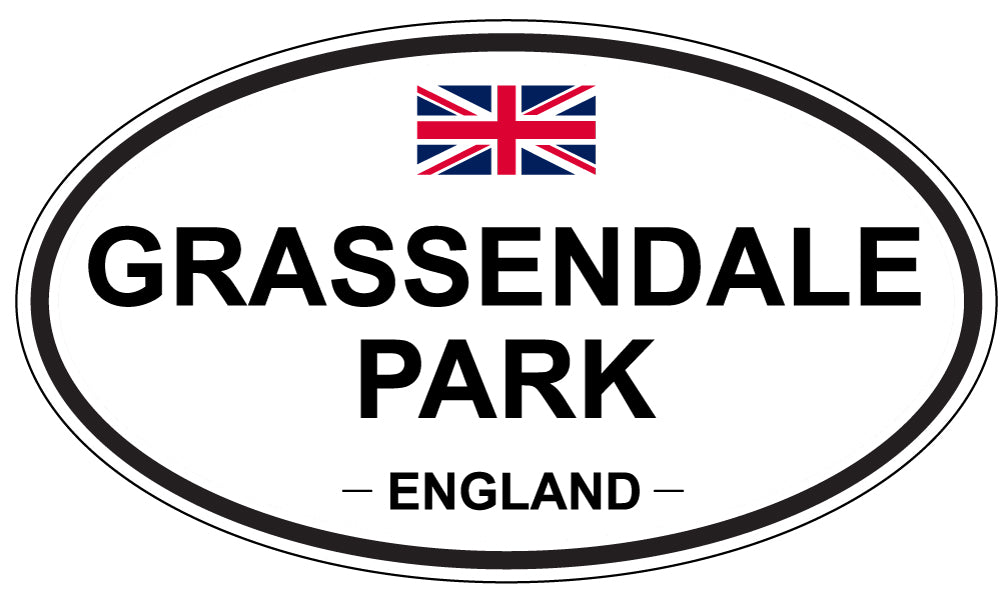 GRASSENDALE PARK, England - Oval Magnet