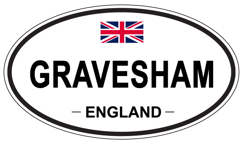 GRAVESHAM, England - Oval Magnet