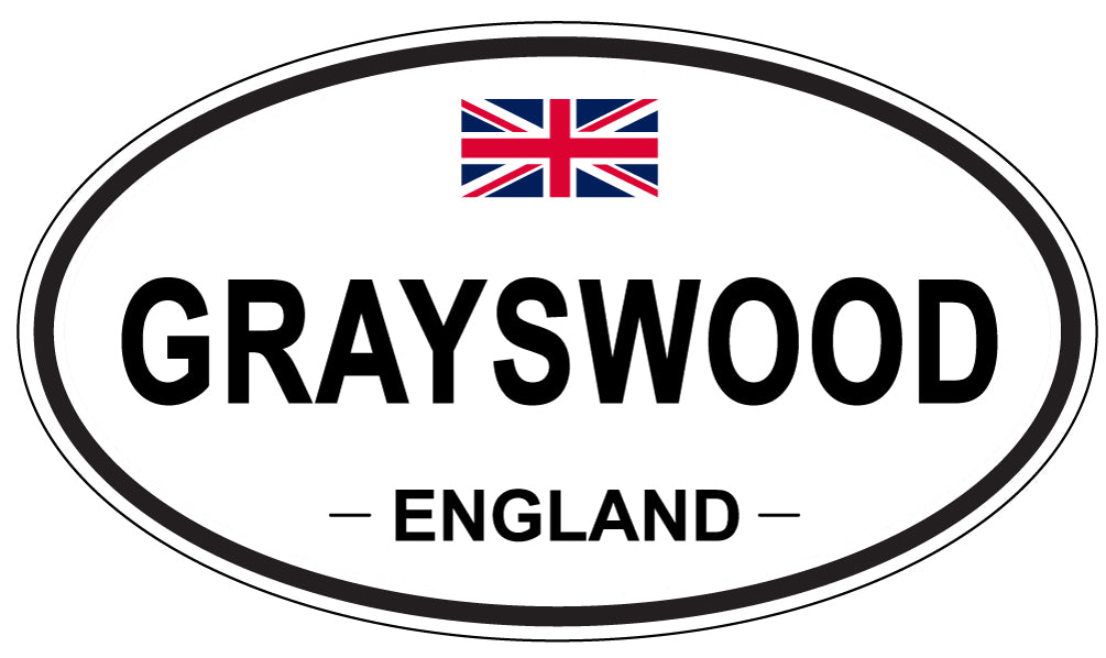GRAYSWOOD, England - Oval Magnet