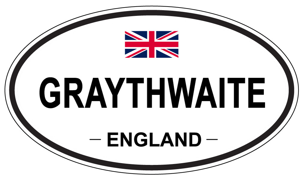 GRAYTHWAITE, England - Oval Magnet