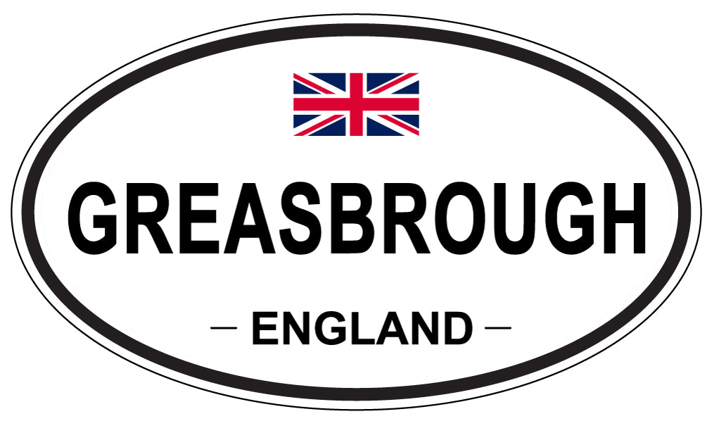 GREASBROUGH, England - Oval Magnet