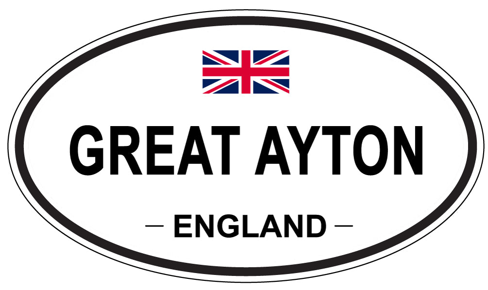 GREAT AYTON, England - Oval Magnet