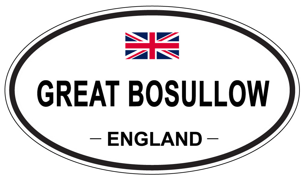 GREAT BOSULLOW, England - Oval Magnet
