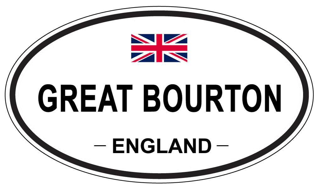 GREAT BOURTON, England - Oval Magnet