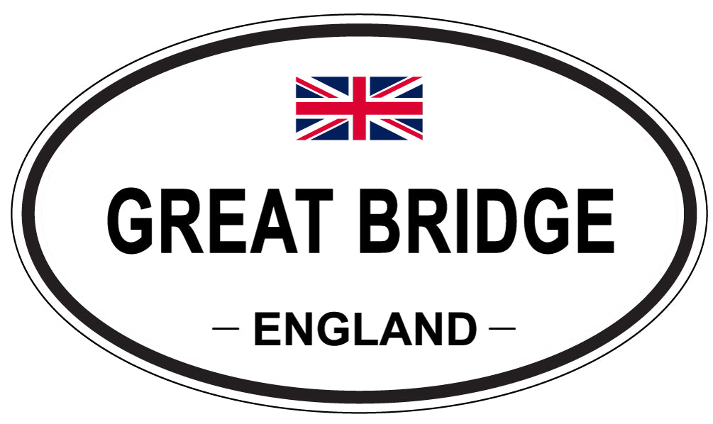 GREAT BRIDGE, England - Oval Magnet
