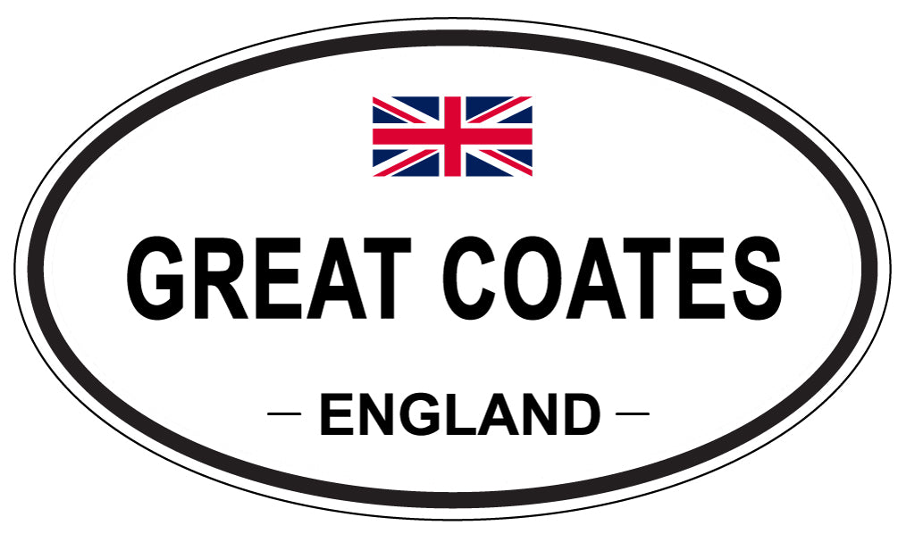 GREAT COATES, England - Oval Magnet