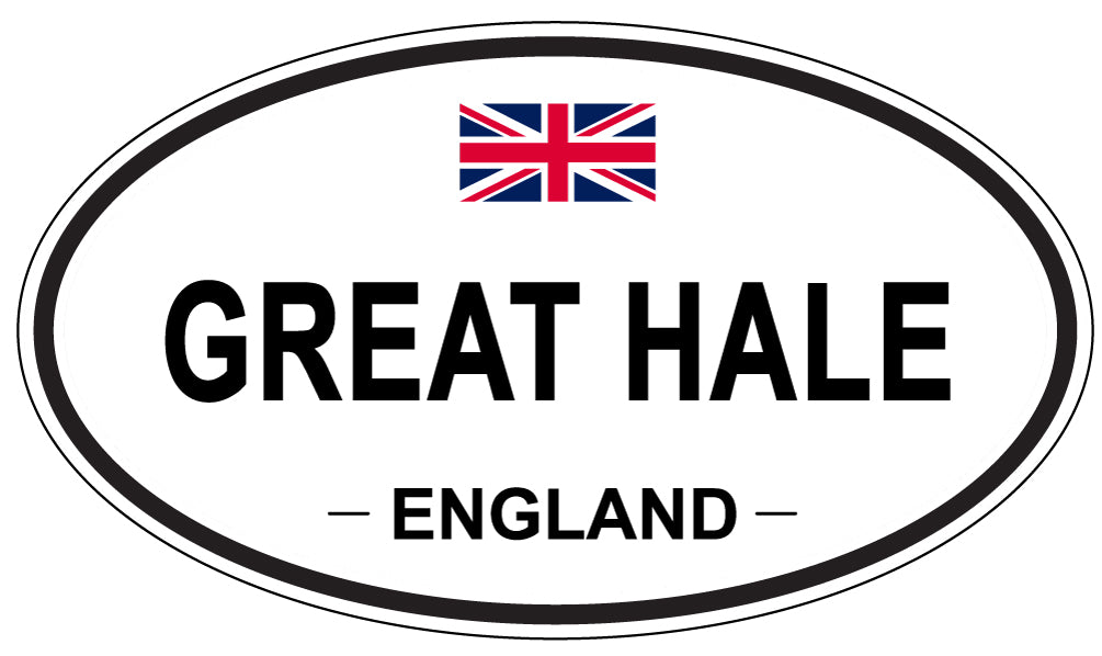 GREAT HALE, England - Oval Magnet