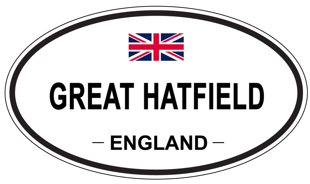 GREAT HATFIELD, England - Oval Magnet