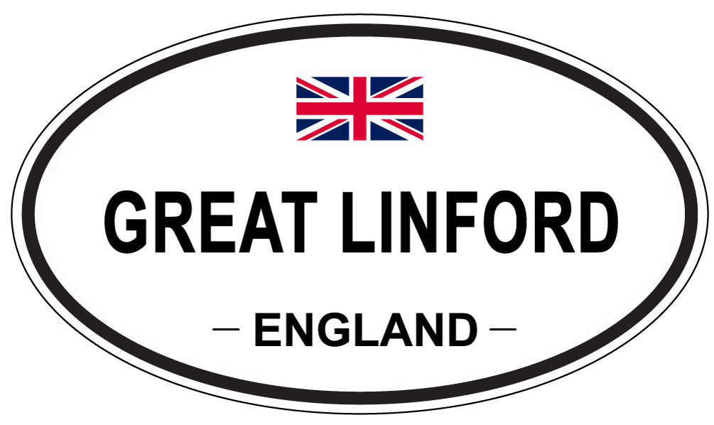 GREAT LINFORD, England - Oval Magnet