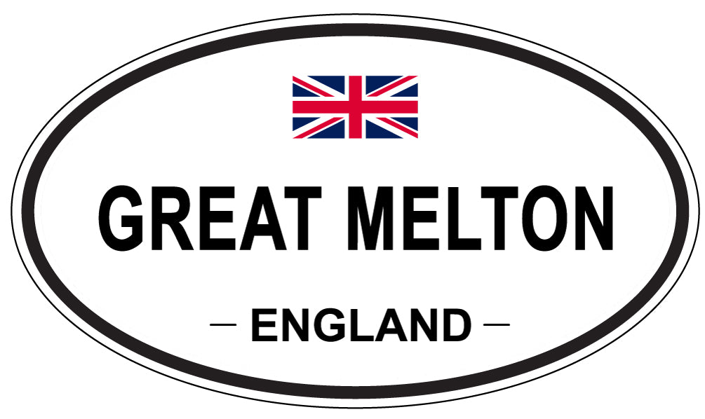 GREAT MELTON, England - Oval Magnet