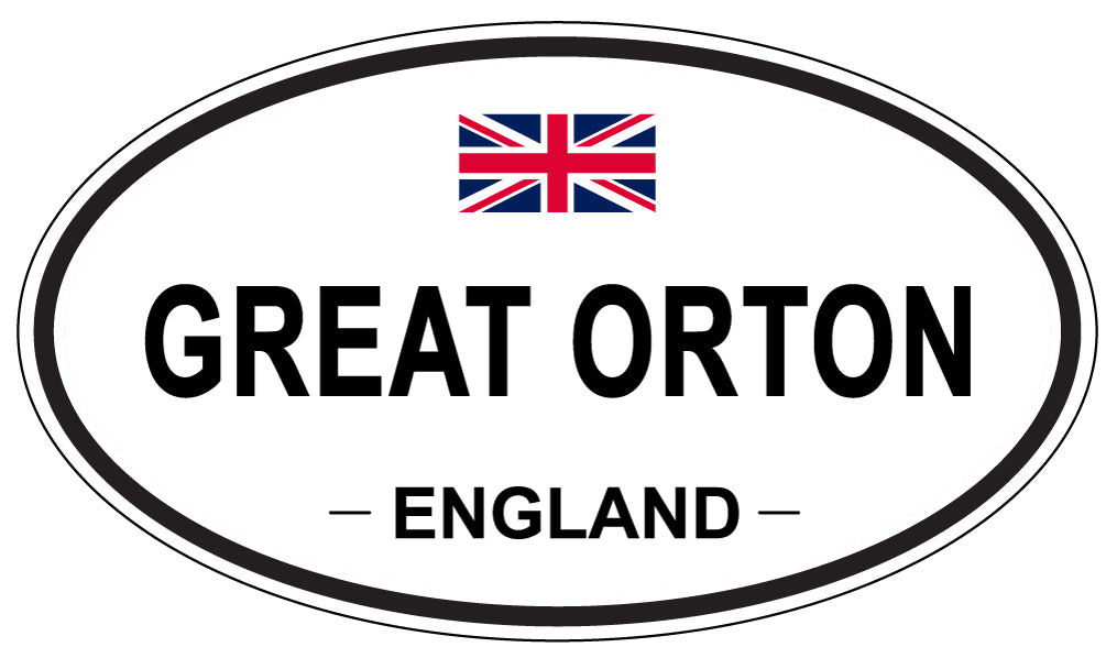 GREAT ORTON, England - Oval Magnet
