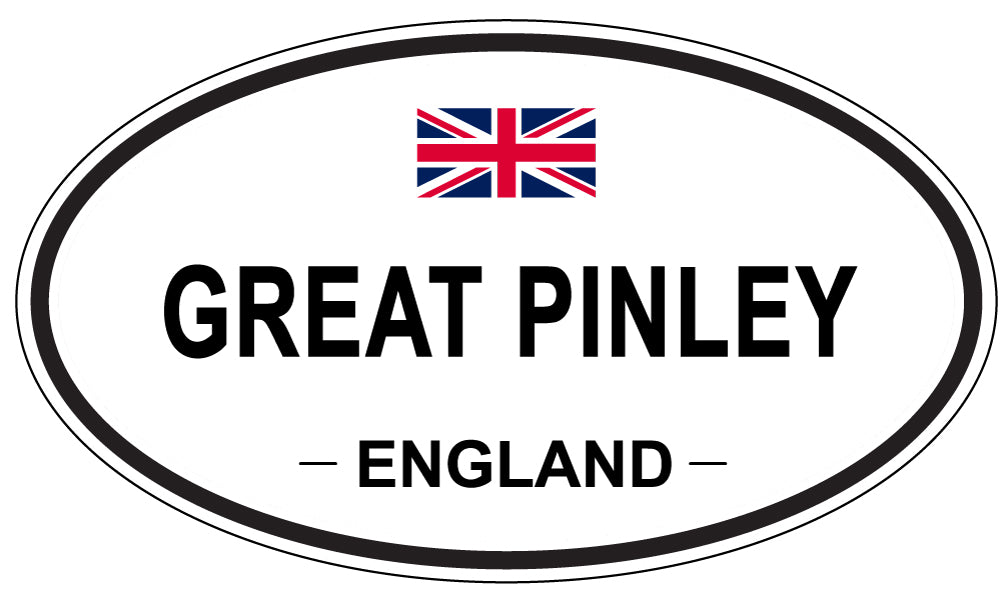 GREAT PINLEY, England - Oval Magnet
