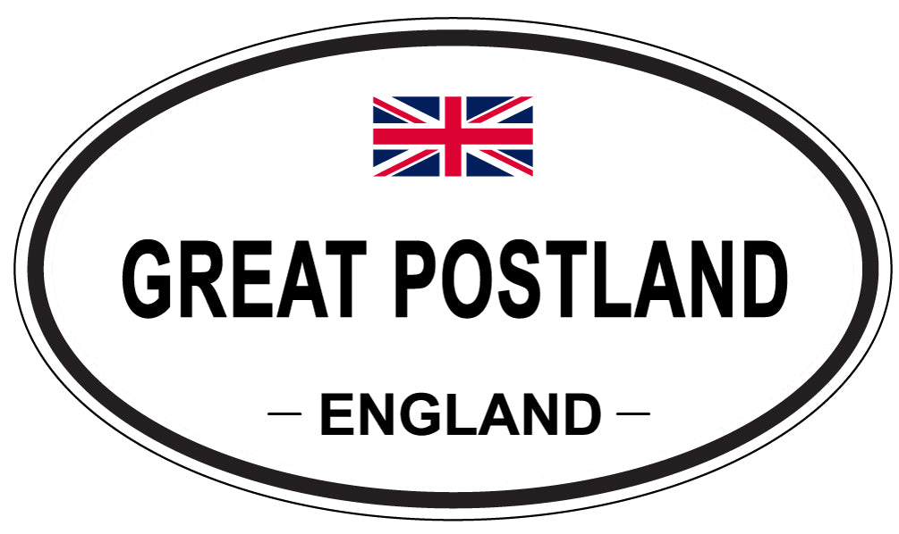 GREAT POSTLAND, England - Oval Magnet