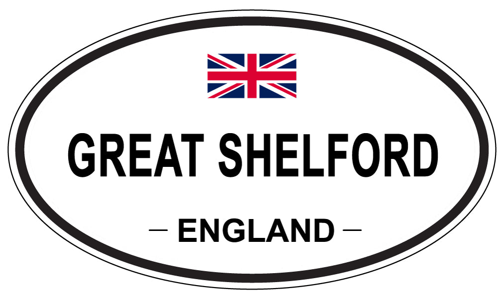 GREAT SHELFORD, England - Oval Magnet