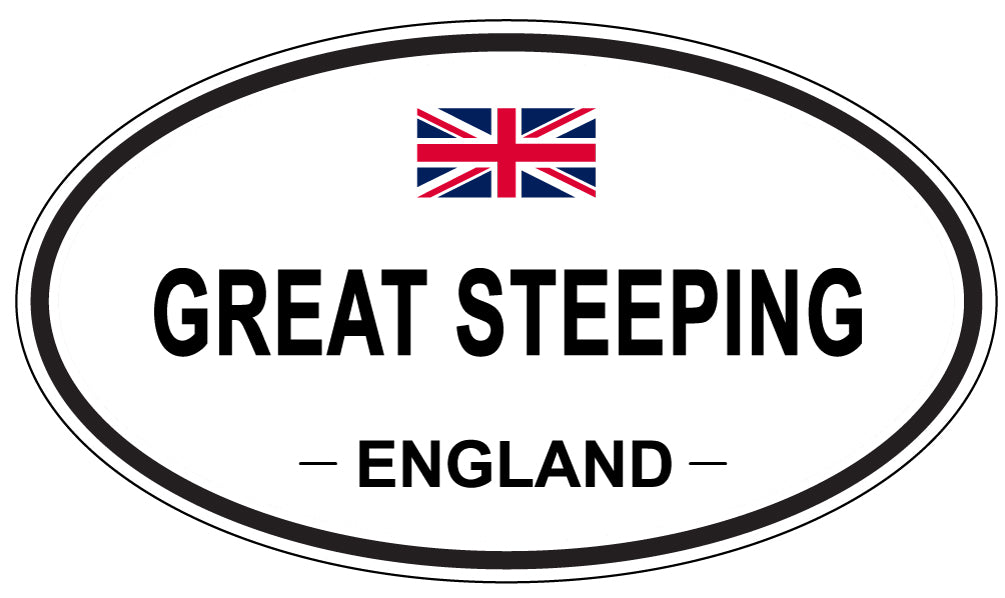 GREAT STEEPING, England - Oval Magnet