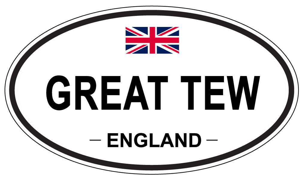 GREAT TEW, England - Oval Magnet