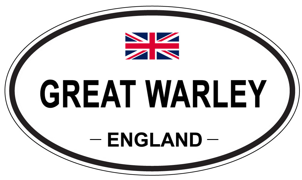 GREAT WARLEY, England - Oval Magnet