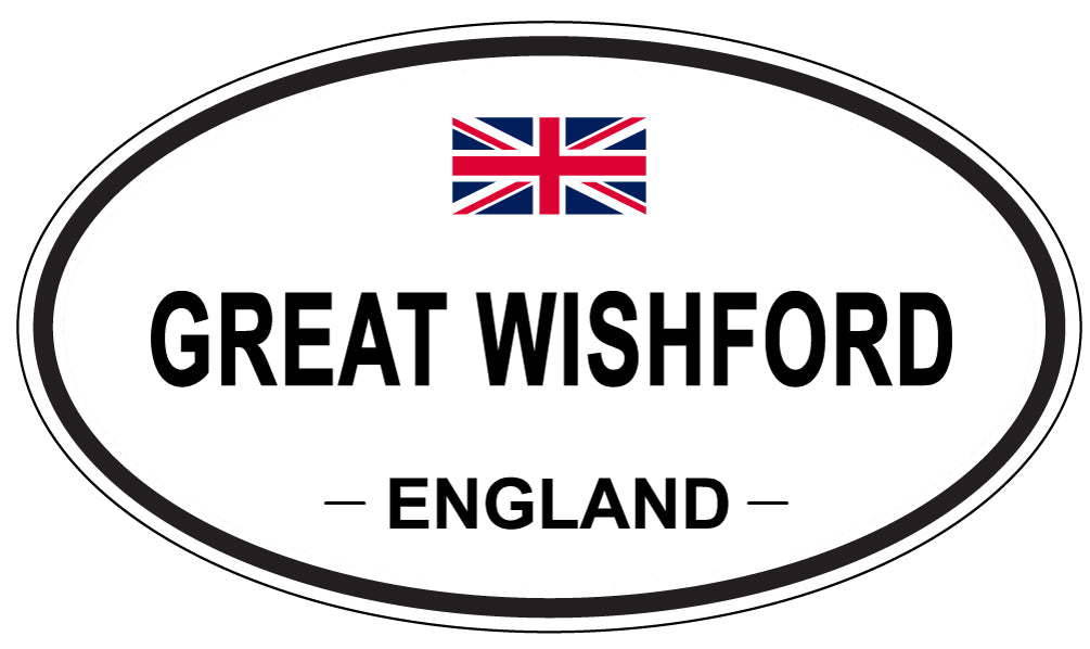 GREAT WISHFORD, England - Oval Magnet