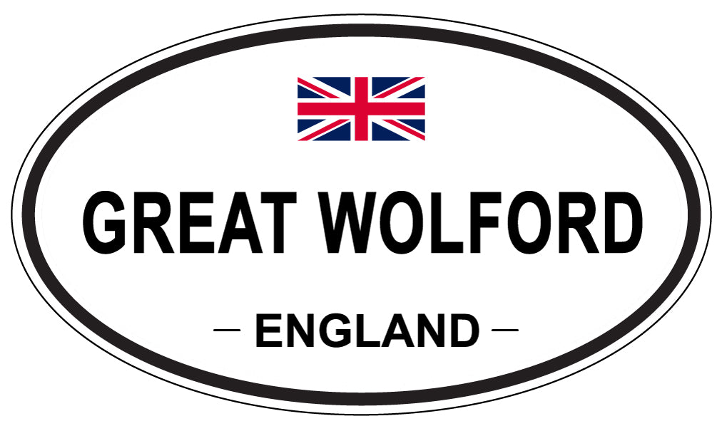 GREAT WOLFORD, England - Oval Magnet