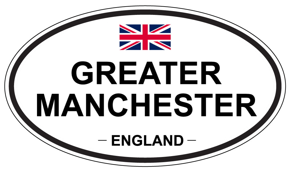 GREATER MANCHESTER, England - Oval Magnet