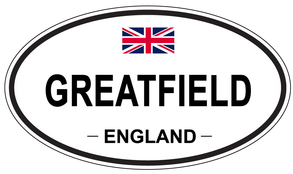 GREATFIELD, England - Oval Magnet