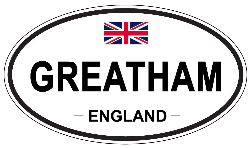 GREATHAM, England - Oval Magnet