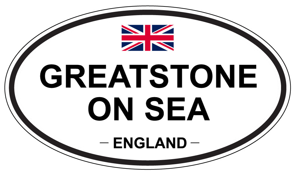 GREATSTONE ON SEA, England - Oval Magnet