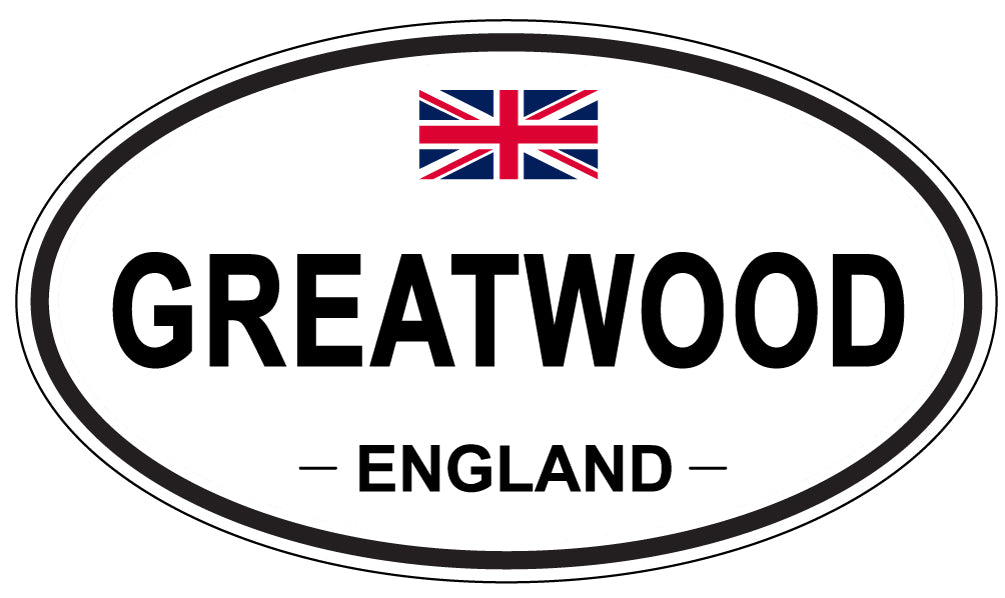 GREATWOOD, ENGLAND - Oval Sticker