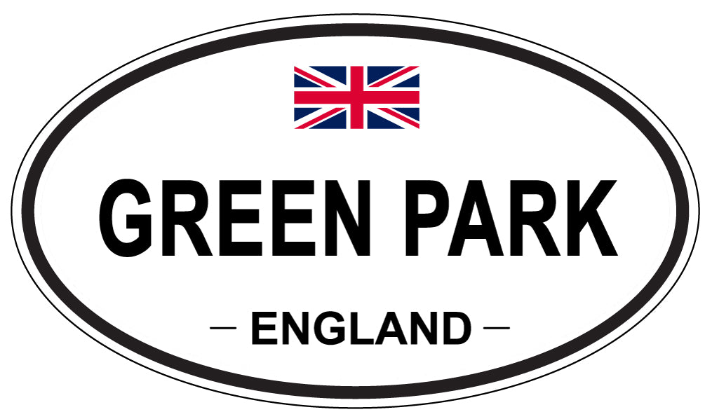 GREEN PARK, England - Oval Magnet