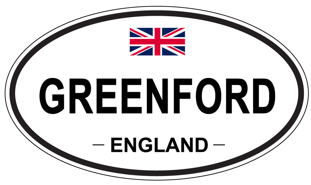 GREENFORD, England - Oval Magnet