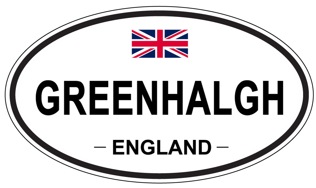 GREENHALGH, England - Oval Magnet