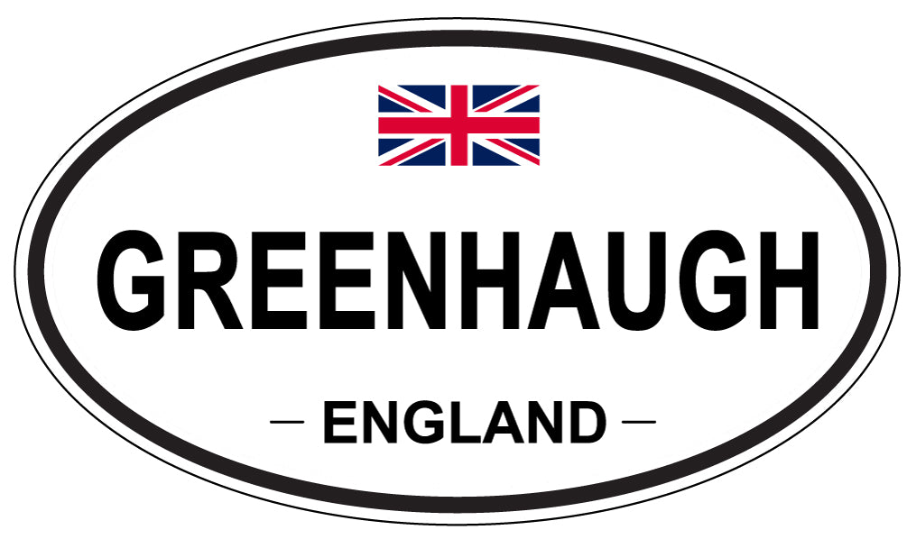 GREENHAUGH, England - Oval Magnet