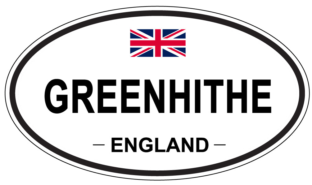 GREENHITHE, England - Oval Magnet
