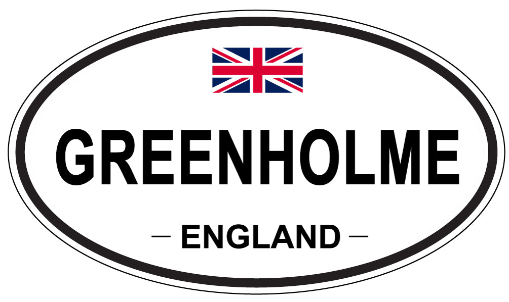 GREENHOLME, England - Oval Magnet