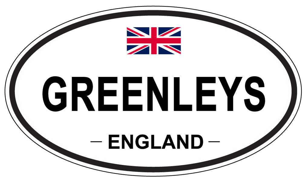 GREENLEYS, England - Oval Magnet