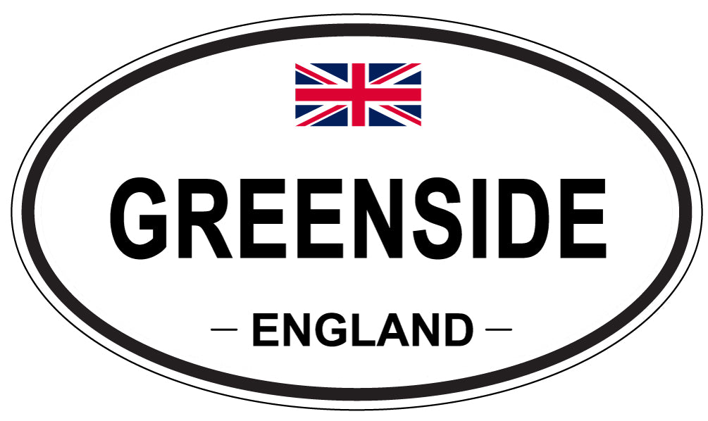 GREENSIDE, England - Oval Magnet