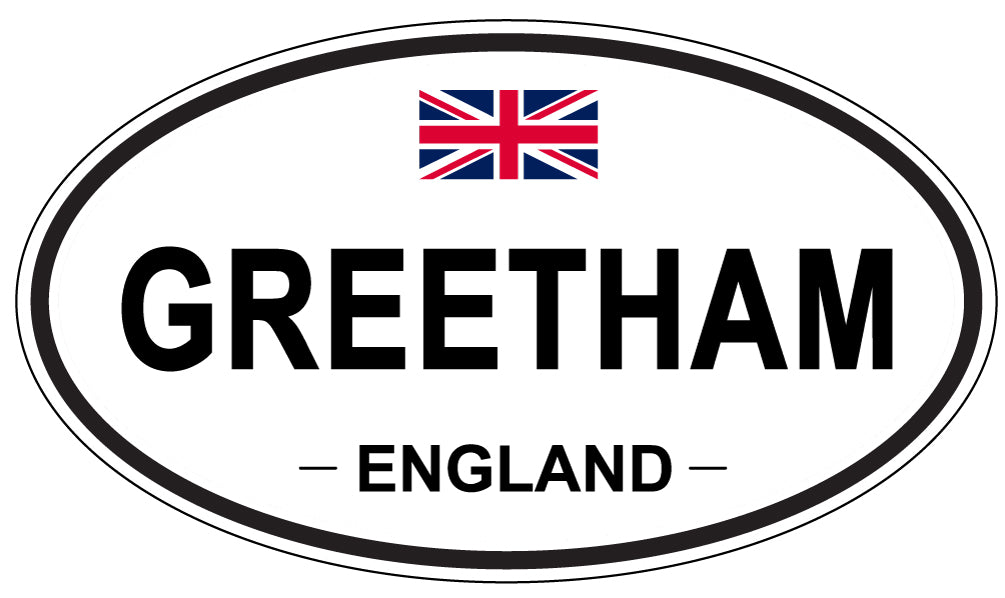 GREETHAM, England - Oval Magnet