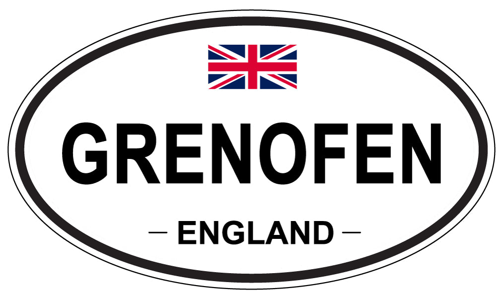GRENOFEN, England - Oval Magnet
