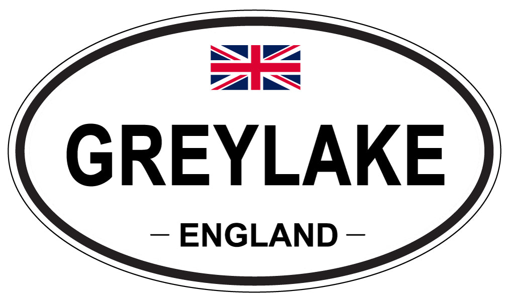 GREYLAKE, England - Oval Magnet