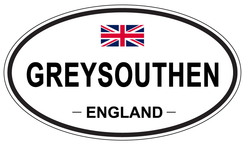 GREYSOUTHEN, England - Oval Magnet